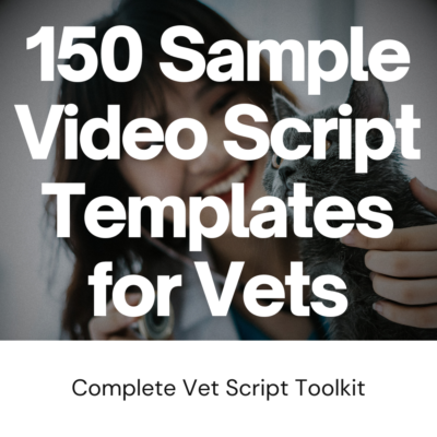 150 Sample Video Script Outline Templates for Veterinarians